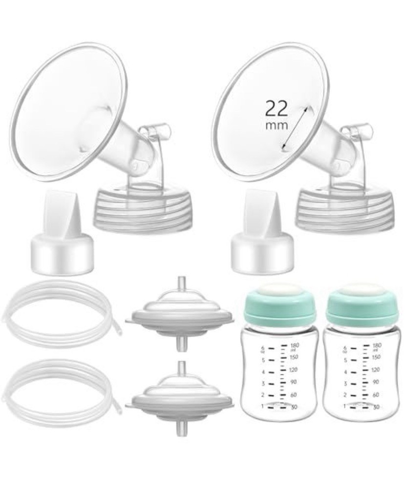 Momstouch Pump Parts Compatible with Spectra S1/S2/9 Plus Full Replacement Kit