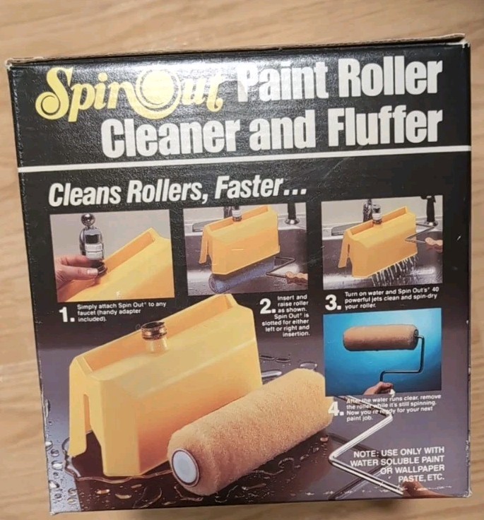 Spinout Paint Roller Cleaner with Adapter