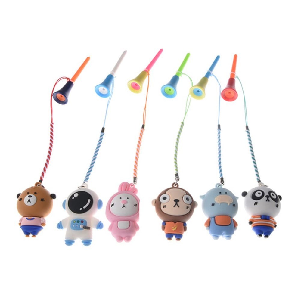 RiToEasysports Golf Tee Ring, 6Pcs Plastic Rubber Material Cartoon Tee...