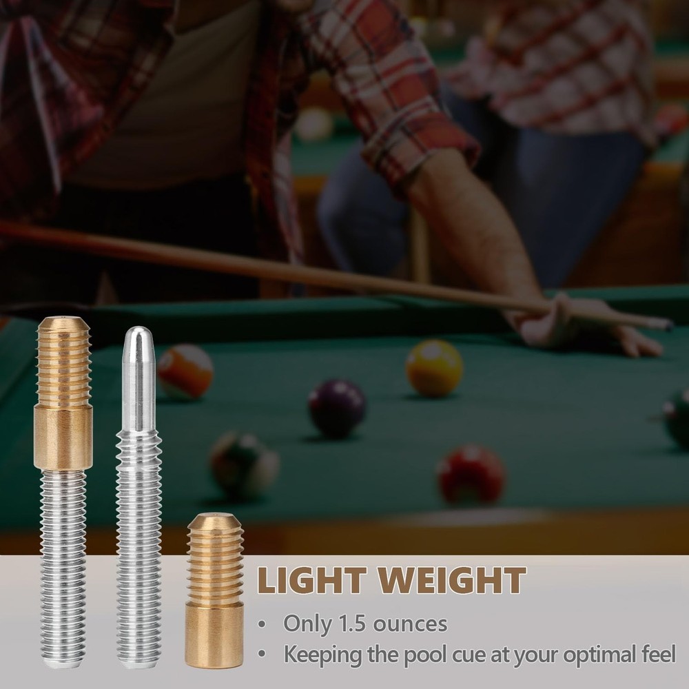Quick Release Pool Cue Joint, 3/8 * 10 Billiard Cue Joint Quick Lock Joint fo...
