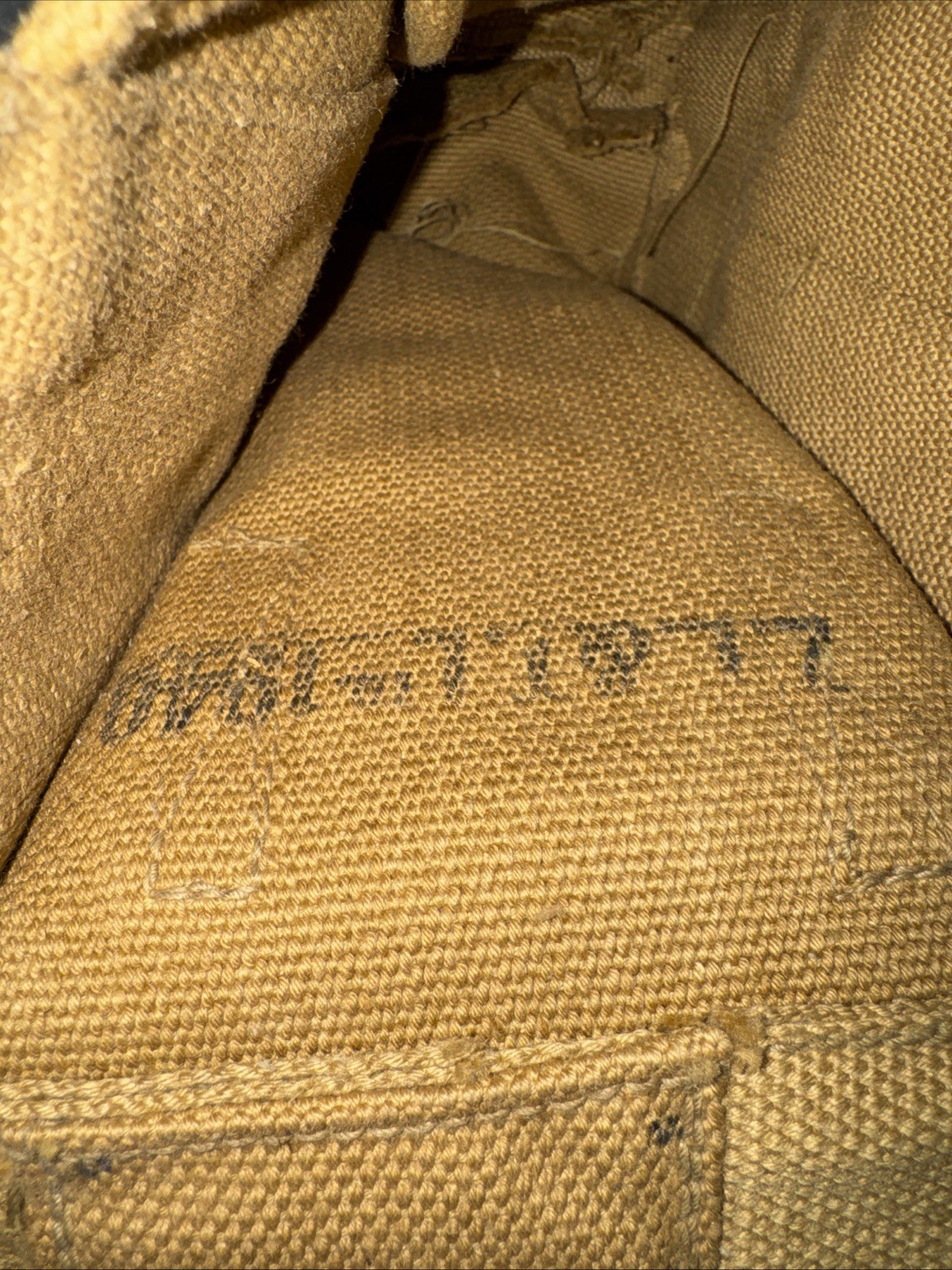 Original WW2 British Army 37 stamps Webbing MT Pouch ORIGINAL DATED 1940