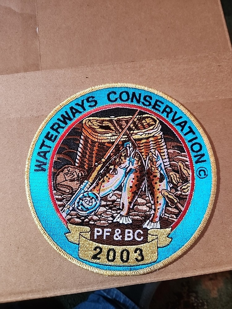 2003 6" Waterways Conservative Pennsylvania game commission Patch
