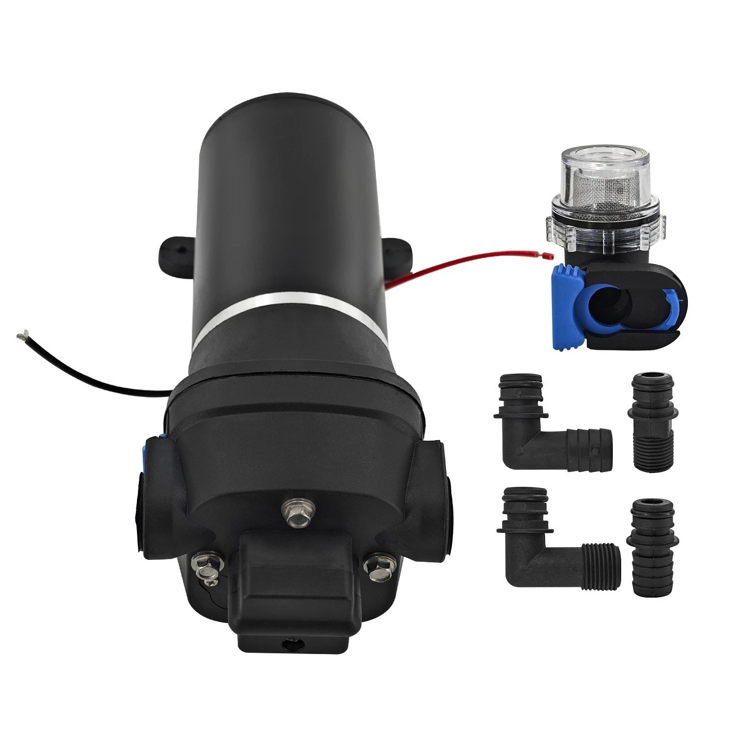 04325143A DC 12V Heavy Duty Deck Wash Pump 40 PSI 4.5 GPM For Flojet