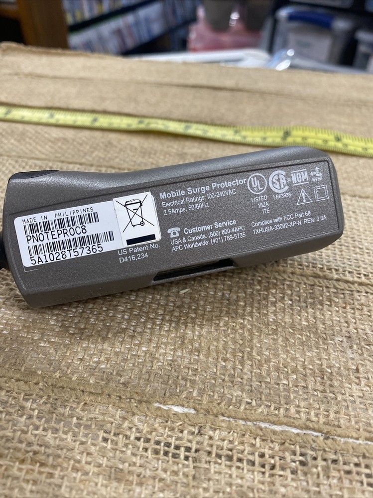 Vintage APC MOBILE SURGE PROTECTOR