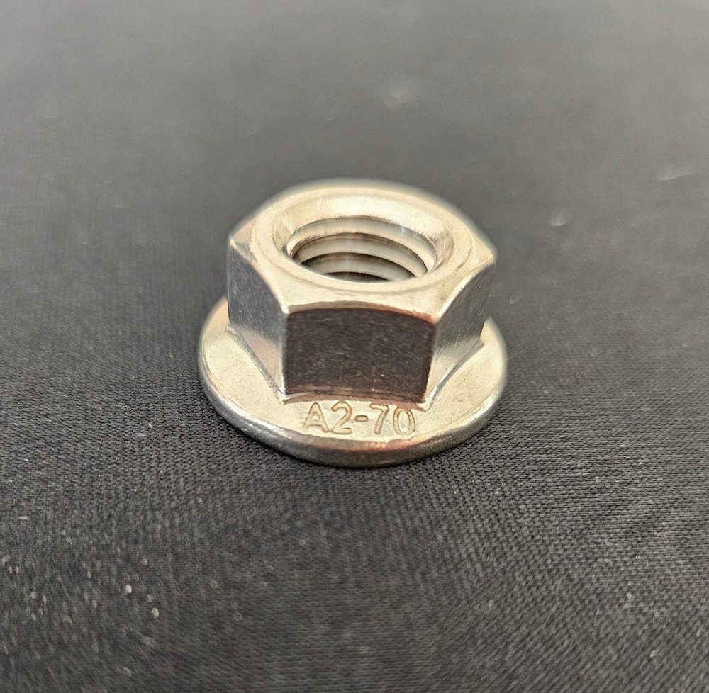ARO 95053 Nut, Hex Flange, Stainless Steel
