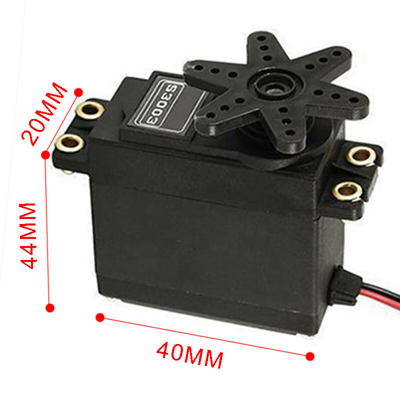 S3003 Standard Size RC Remote Control Airplane Nylon Geared Servo 3003 4PCS USA