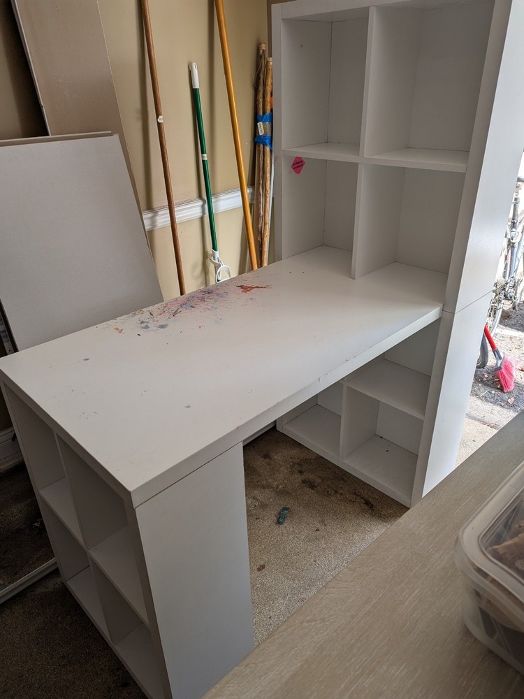 FREE Kids Cubby+Art Desk Combo