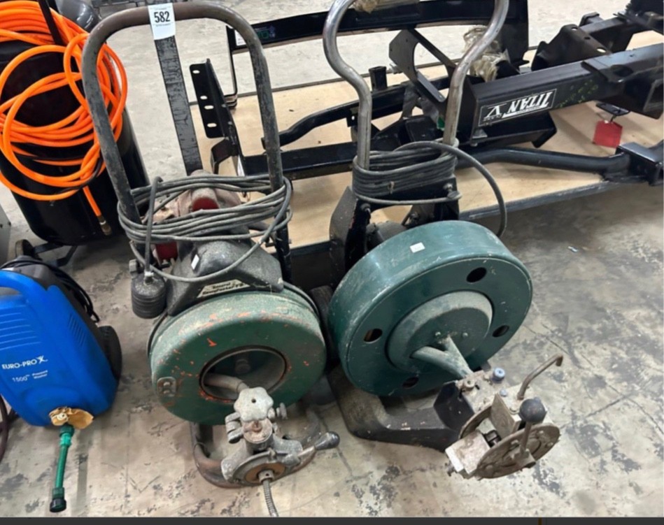 Spartan Tool Model 300 Drain Cleaning Machine, 04221458