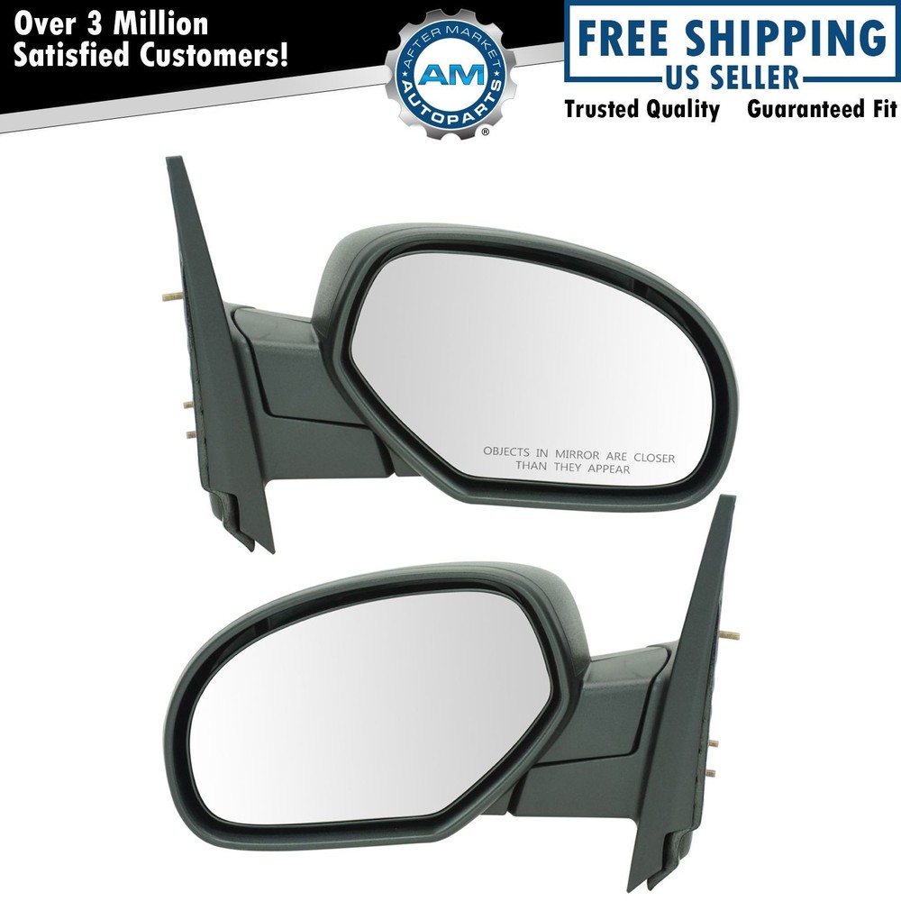 Side Mirror Set For 2007-2013 Chevrolet Silverado GMC Sierra