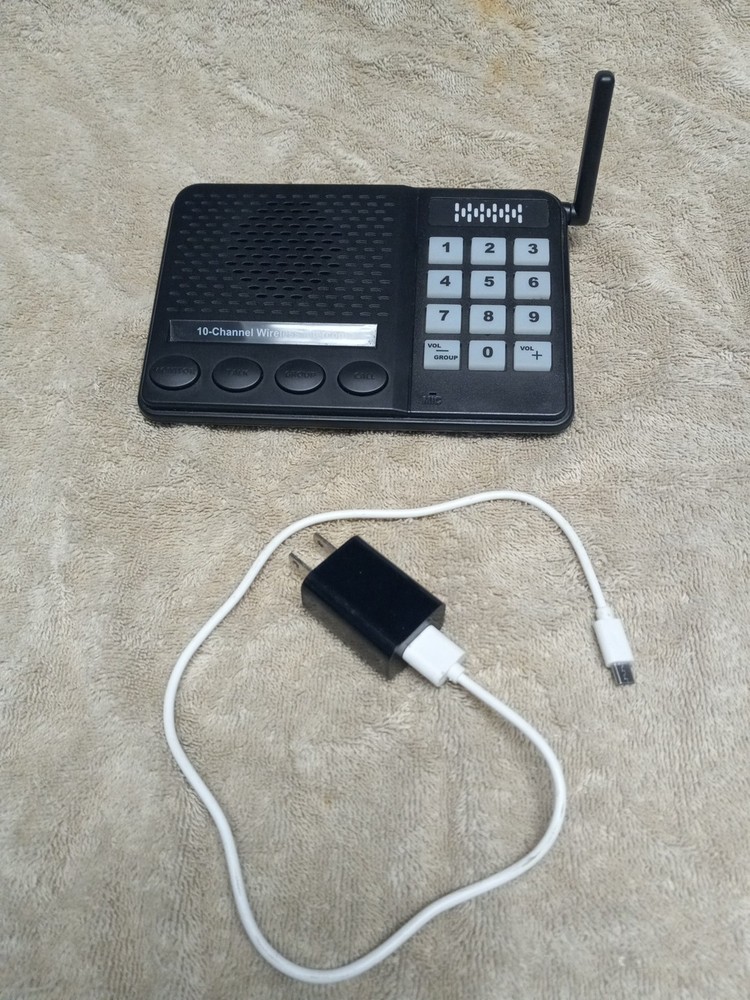 FTAN40A Intercom System 10-Channel Home Intercom Unit –