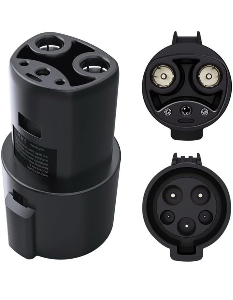 J1772 to Tesla Compatible Adapter for Easy Charging, 60A/240V.Read Description