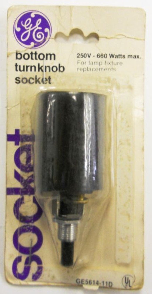 GENERAL ELECTRIC BOTTOM TURNKNOB SOCKET GE5614-11D