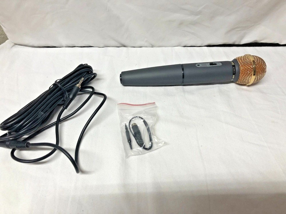 JVC PEAC0339 Dynamic Microphone, Cable Wire and FM