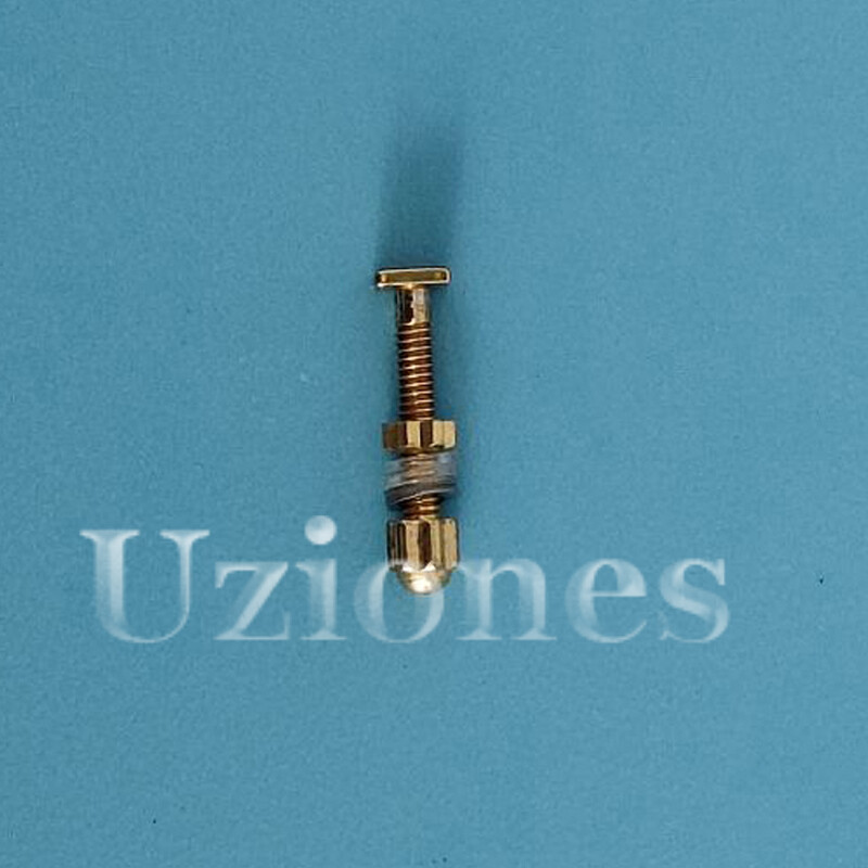 2.5*2.5mm Square Screw & Bolt Set Replace For C ar tier Eyeglasses Frame Gold