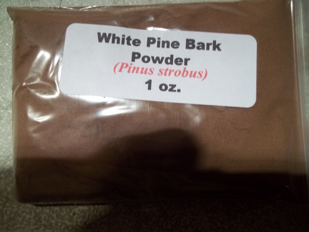1 oz. White Pine Bark Powder (Pinus strobus)