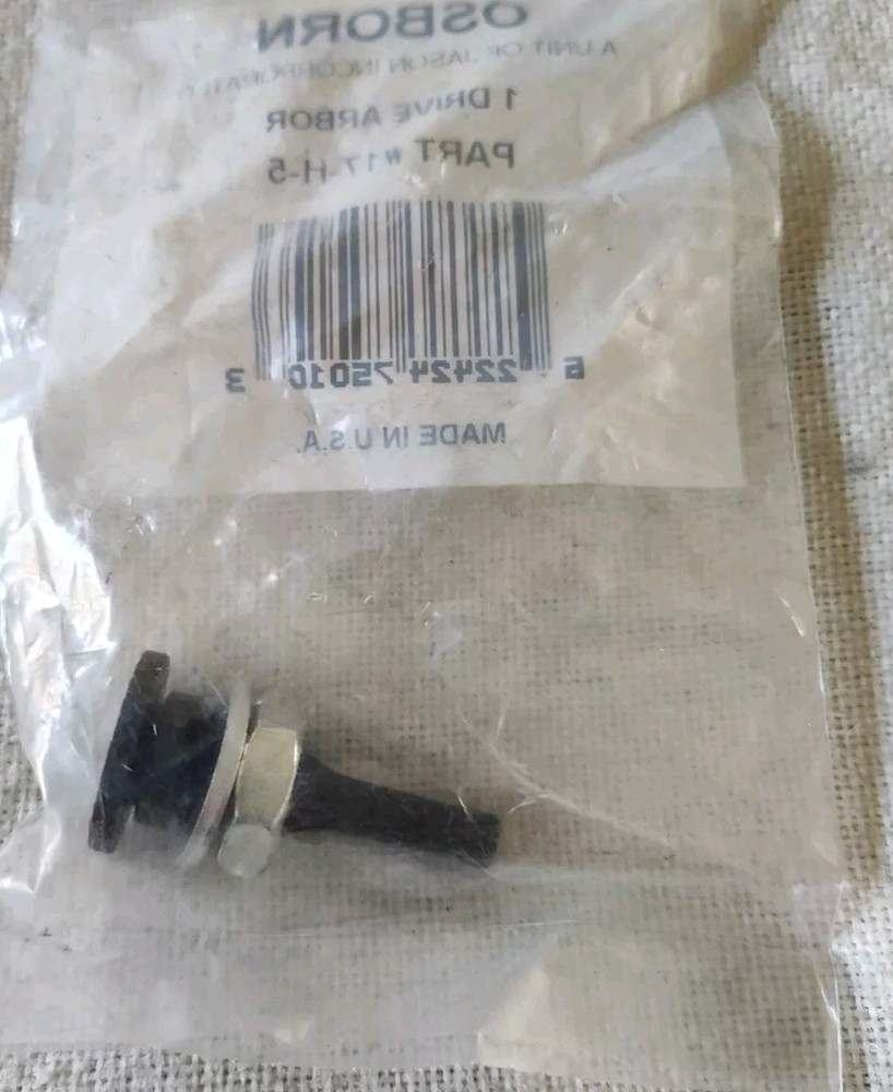 OSBORN DRIVE ARBOR PART #17-H-5 2 PCS
