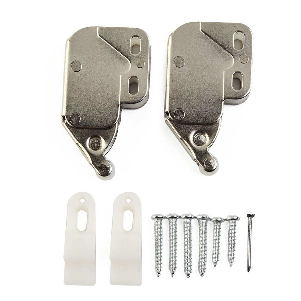 Mini Touch Latch Automatic Spring Catch for Push To Open Cupboard Cabinet Door