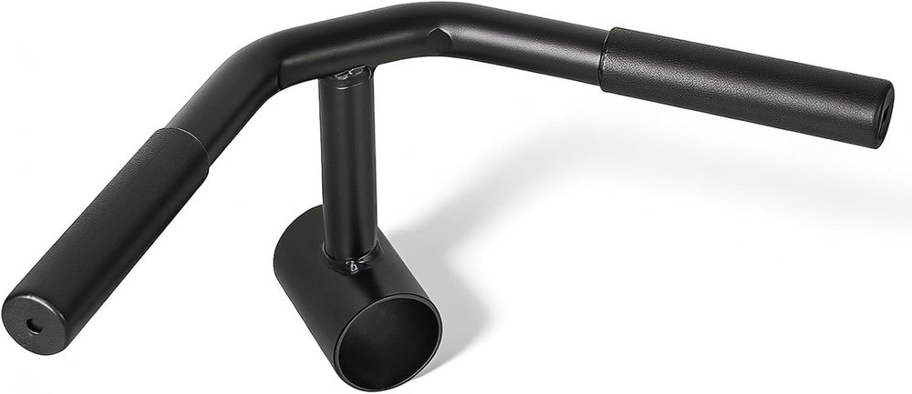 Solid T-Bar Row Handle Attachment, 2" Olympic Barbell Landmine Row Handle for Ho