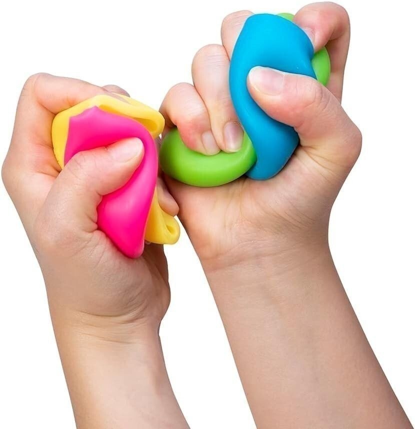 Schylling NeeDoh Mac 'N' Squeeze - Sensory Fidget Toy - Assorted Colors