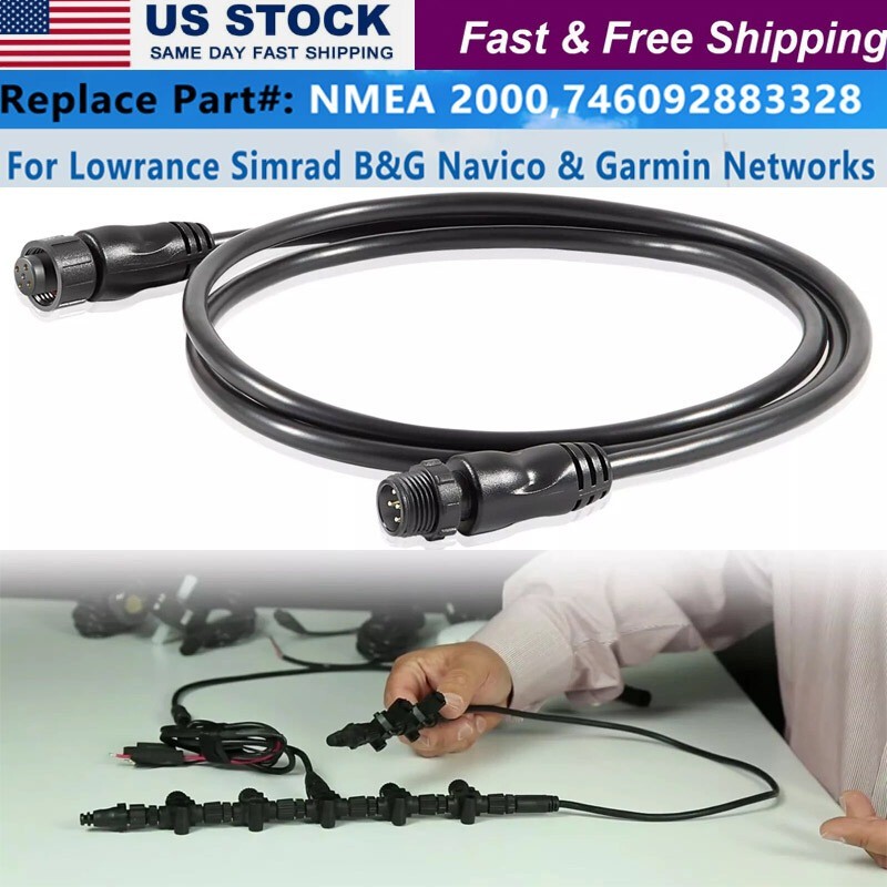 NMEA 2000 (N2K) 1 Meter (3ft 3 inches) Backbone, Drop or Extension Cable