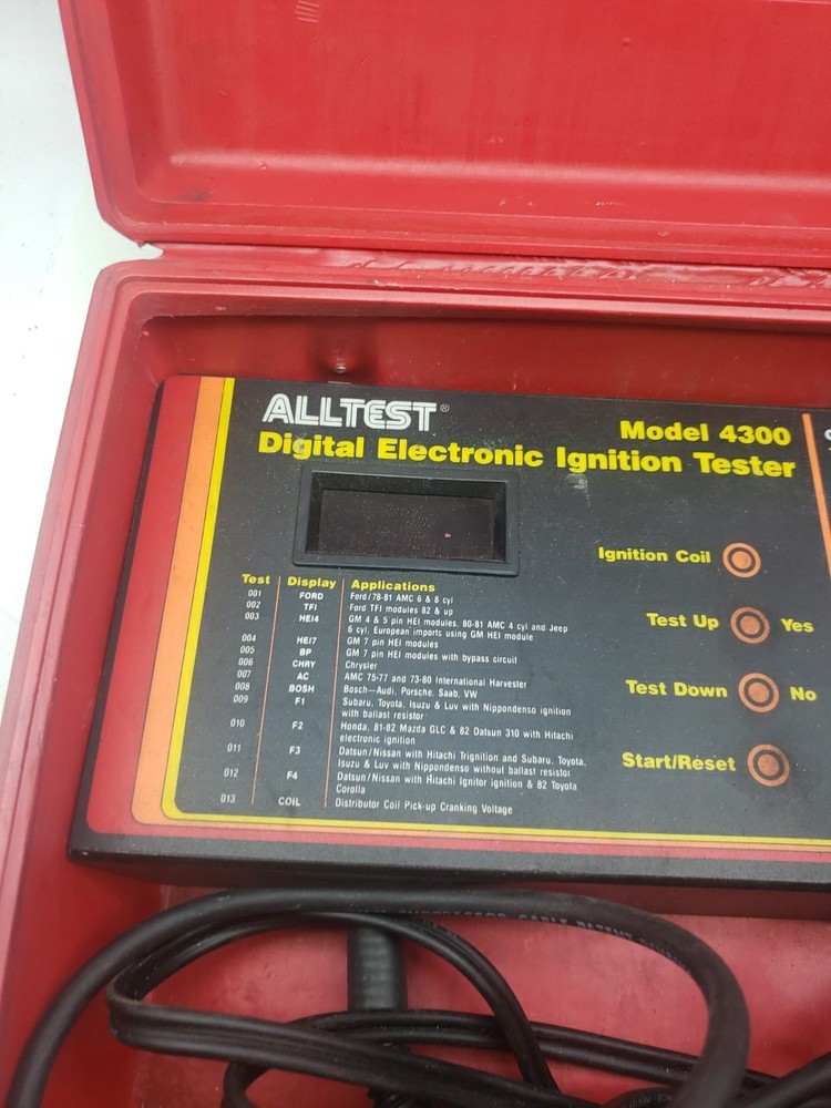 Vintage Alltest Model 4300 Digital Electronic Igntion Module Tester untedted