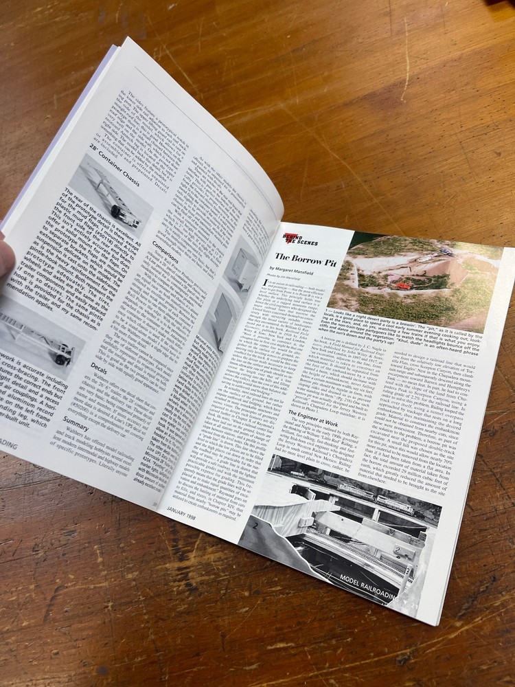 Model Railroading ~ January 1998 ~ Volume 28, No. 1 ~ Kitbashed EL SDP45
