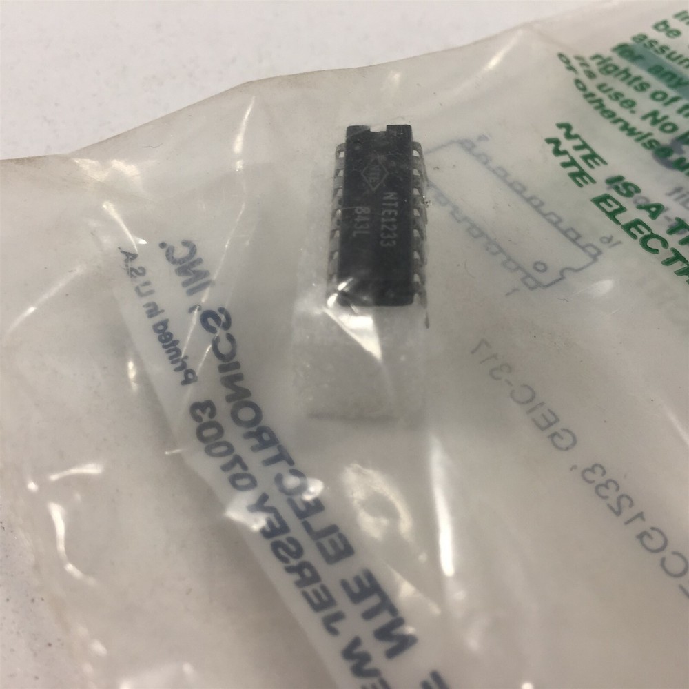 (1) NTE NTE1233 Integrated Circuit Frequency Synthesizer