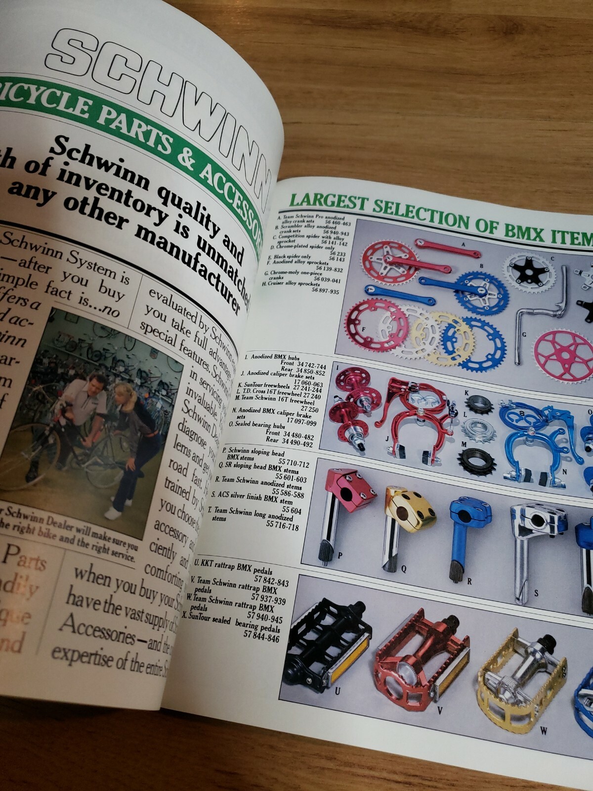 Vintage 1981 Schwinn Bicycle Catalog road BMX scrambler sting predator