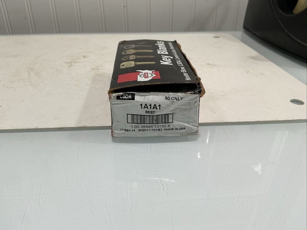 LSDA Key Blanks 1A1A1, AQ01110183