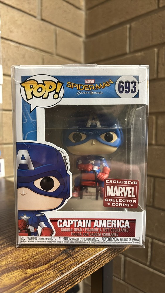 Funko Pop Marvel Spider-Man Homecoming Cap 693
