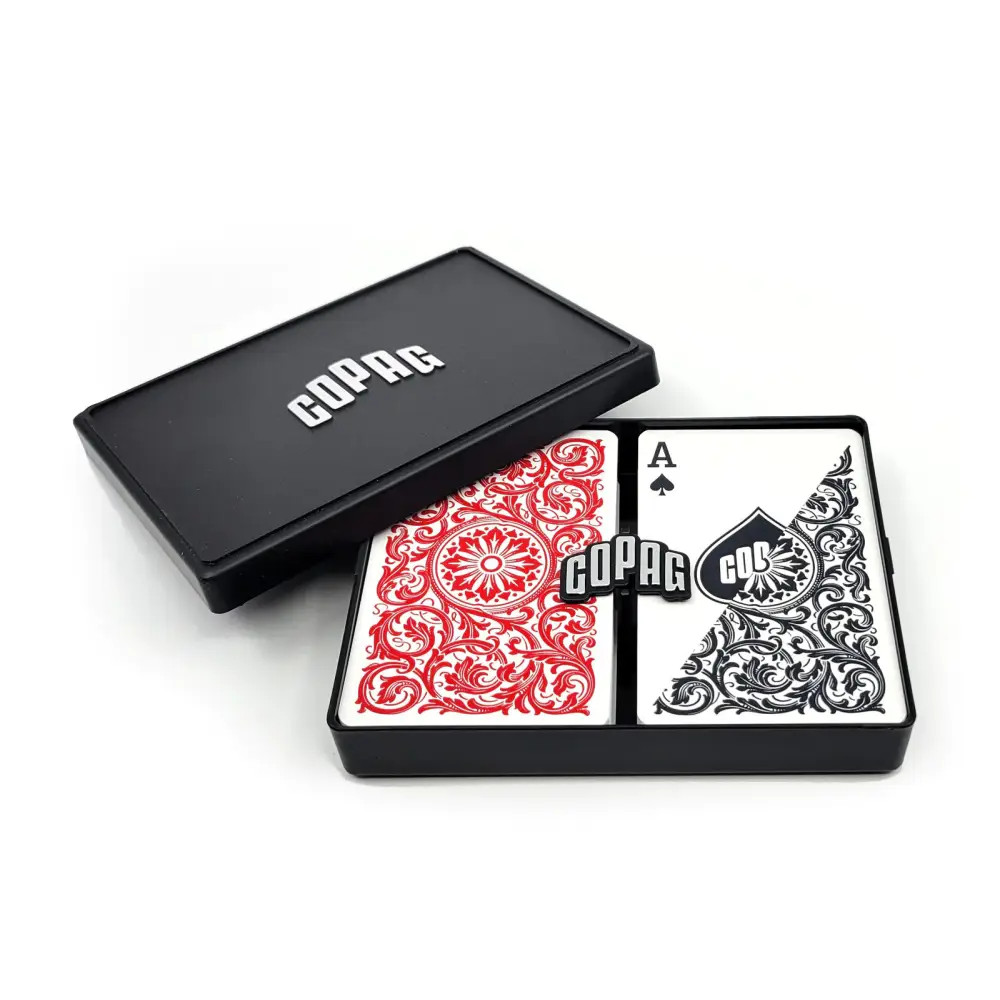 Copag 1546 Red/Black - Regular Index  - Bridge