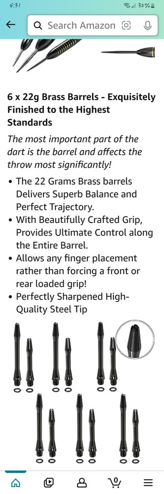 Premium Steel Tip DARTS Set MEDIEVAL