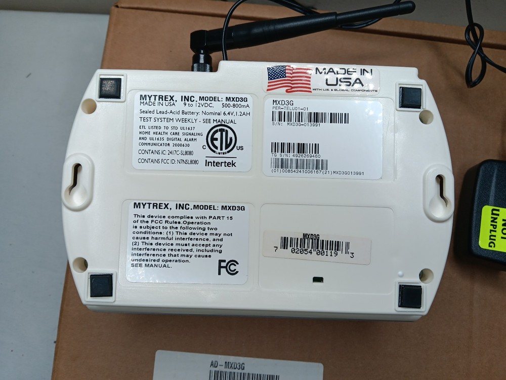 MYTREX MXD3G Emergency Response System