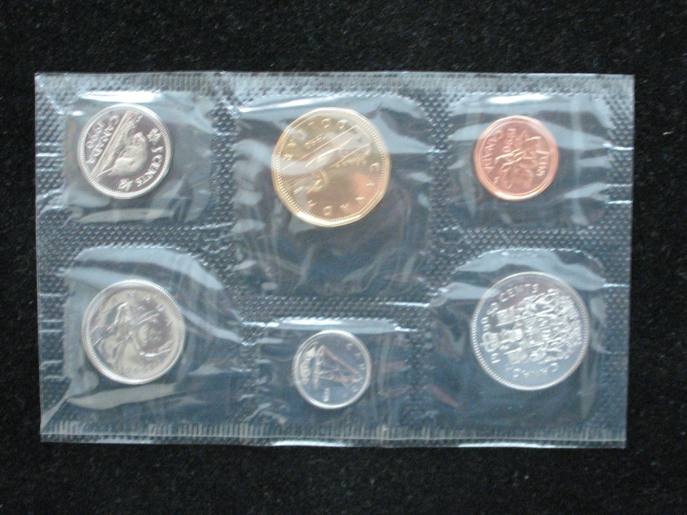 1990 CANADA PROOFLIKE MINT SET * WITH ORIGINAL MINT PACKAGING *