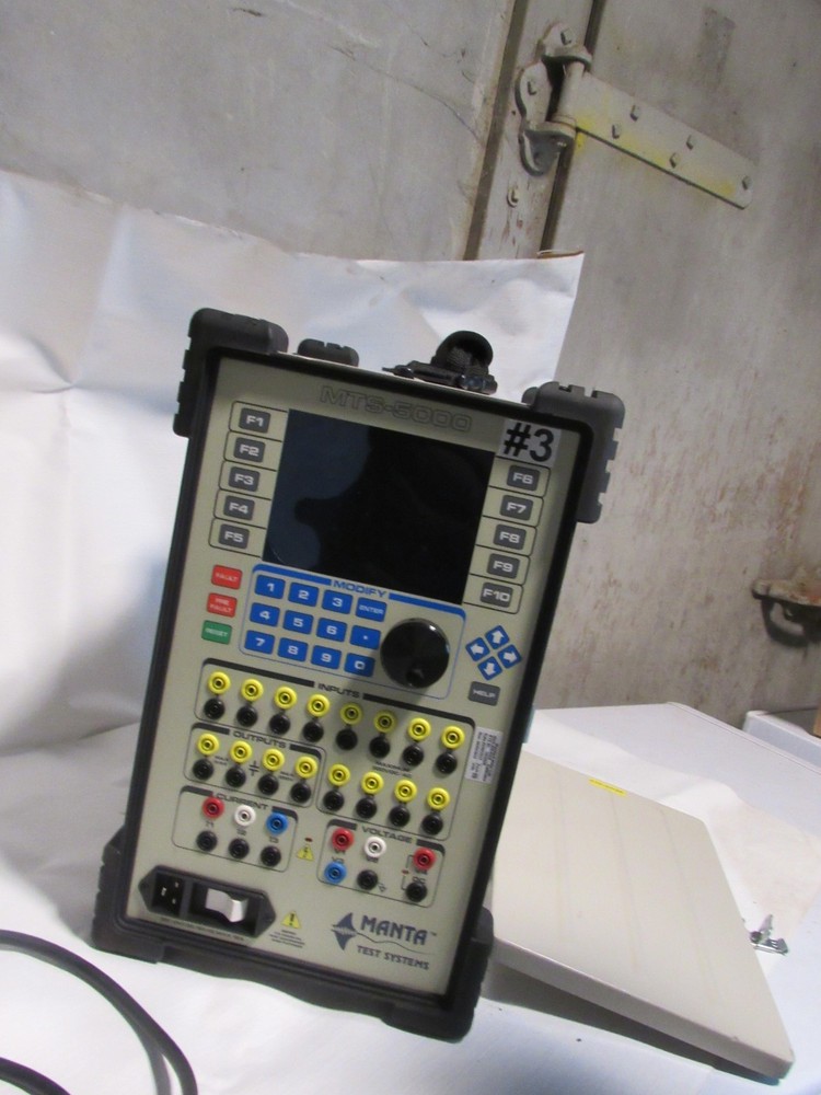 Manta Protective Relay Test Systems MTS-5000