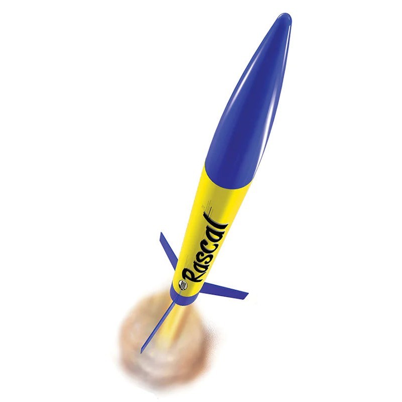 Estes Flying Model Rocket Kit Rascal Single Bulk Pack Kit, No fancy packaging