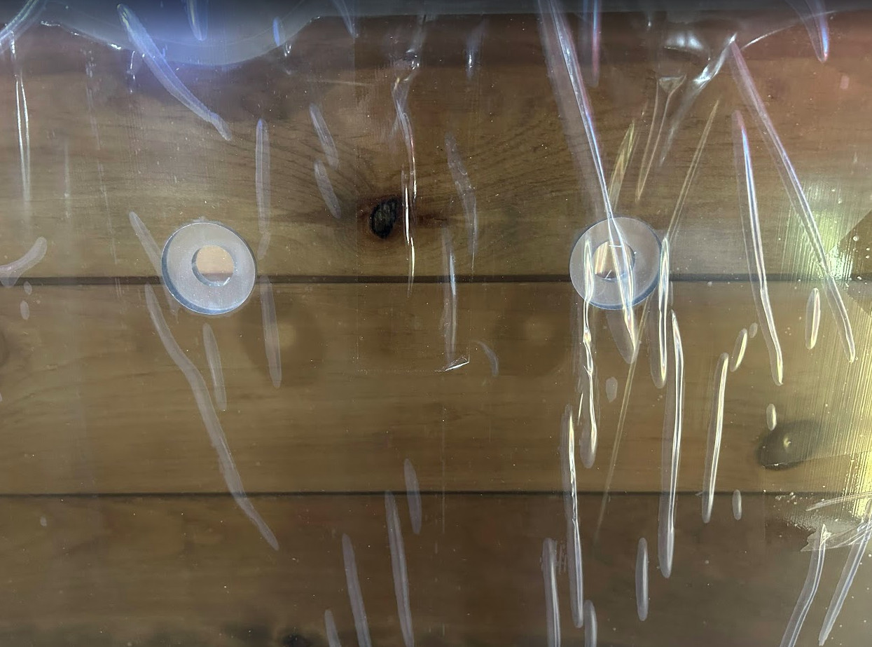 Tinted Takeuchi TLXXX Coated 1/2" LEXAN Poly Forestry Demo Door Skid Steer