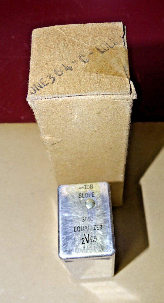 Western Electric Type 364C Equalizer, NOS, -3DB