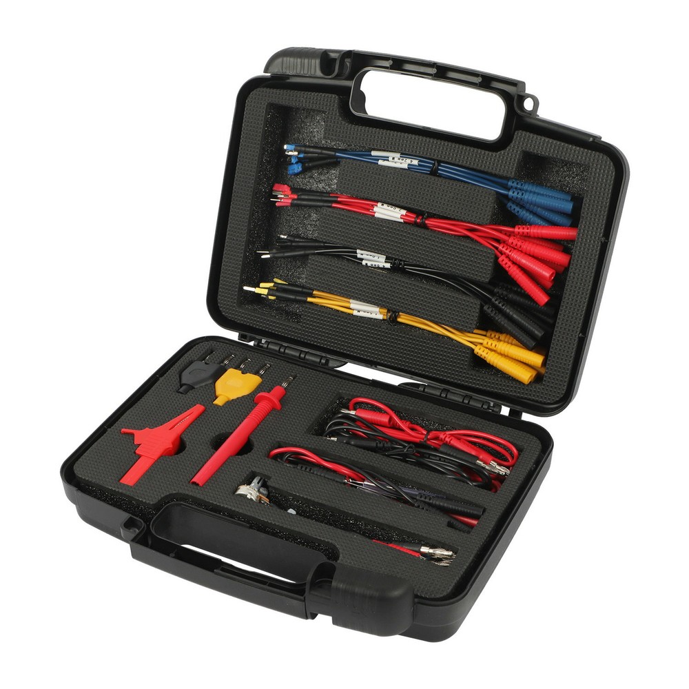 48PCS Multimeter Test Leads Kit Electrical Circuit Testers Leads Diagnostic Tool