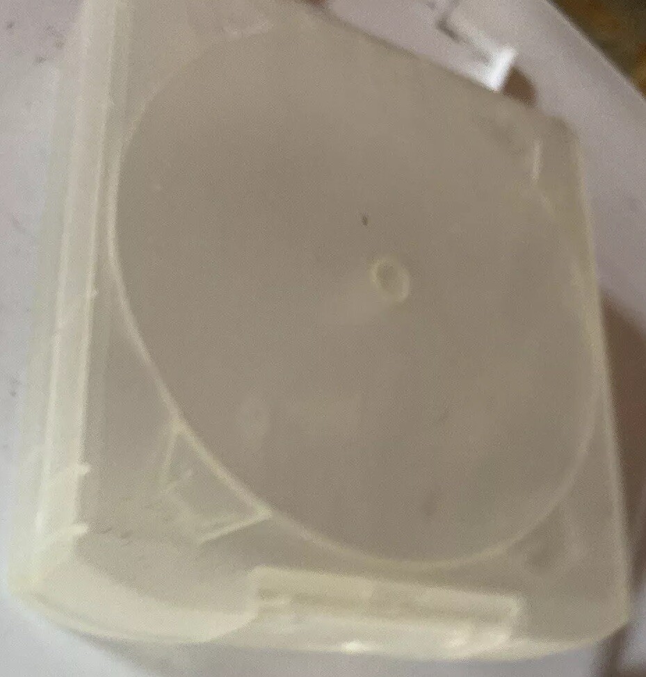 Disk Plastic Storage Case For CDs/DVDs/Blue Ray Discs