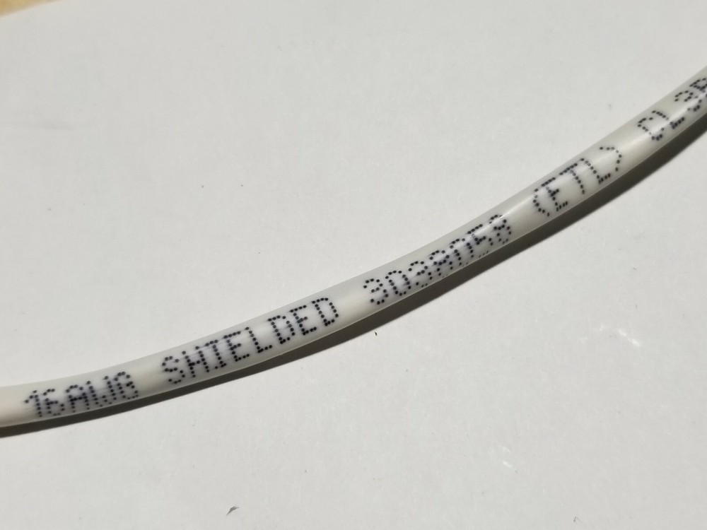 Southwire Genesis Cable 3221 16/2C Shielded Security/Alarm Plenum White /100ft