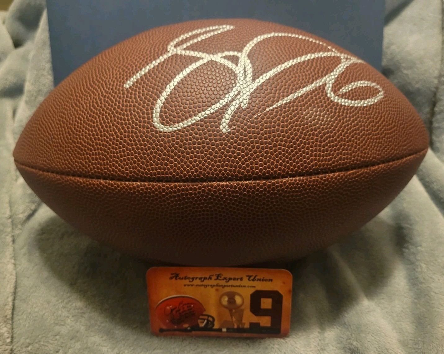 Sam Darnold Autographed Wilson NFL Football -  With CoA