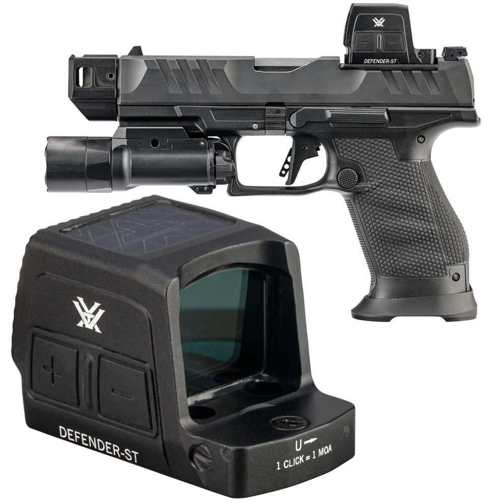 Vortex Optics Defender-ST Enclosed Solar Micro Red Dot with Free Vortex Camo Cap