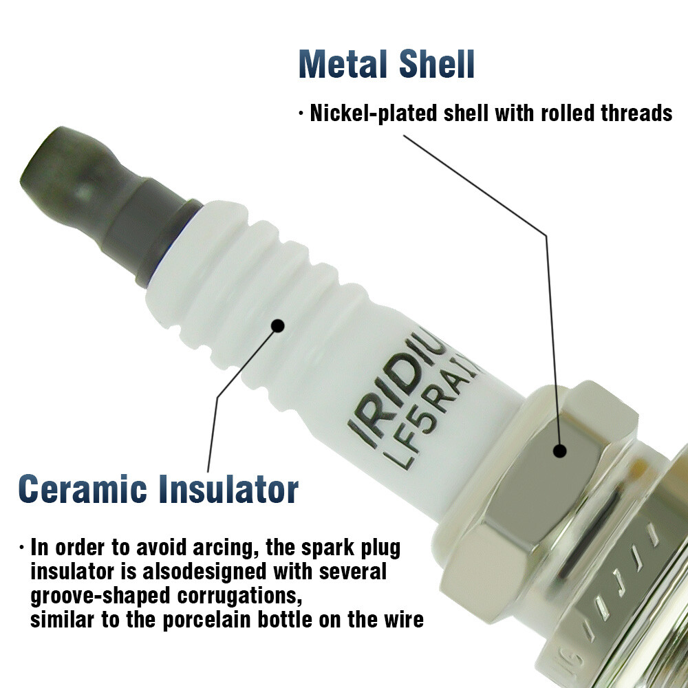 6 Pack Ignition Coil & Iridium Spark Plug For Infiniti M35 G35 I35 FX35 V6 UF349