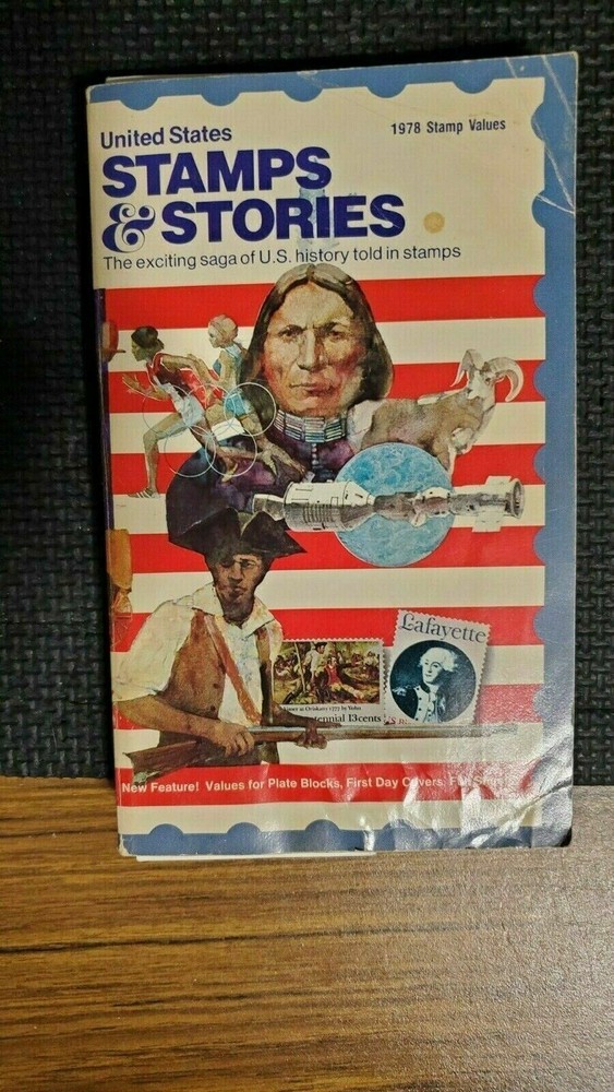 UNITED STATES STAMPS & STORIES - 1978 STAMP VALUES - BOOK