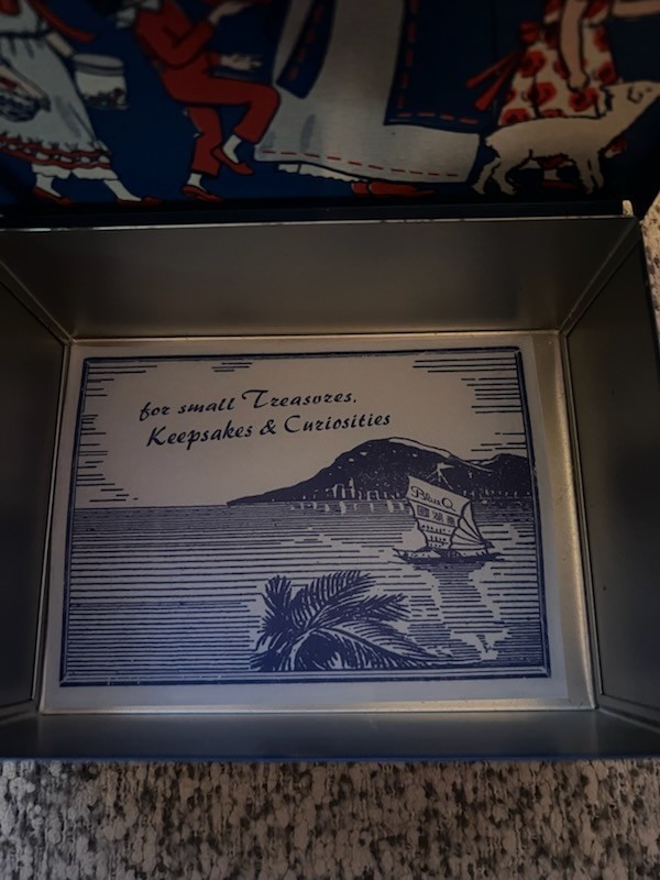 Vintage Sewing Supply Box