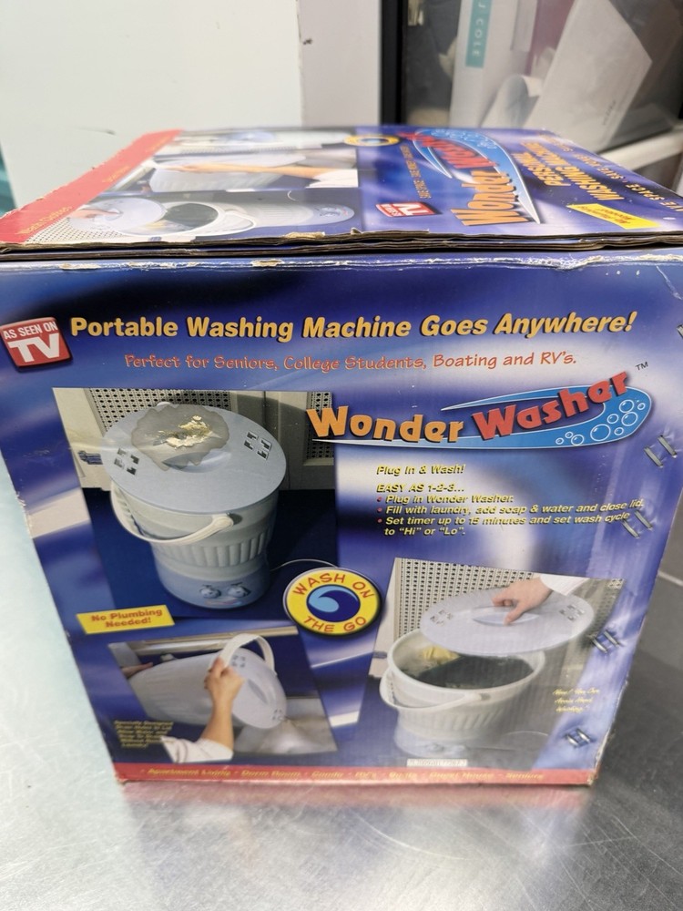 Wonder Washer - Personal Clothes Washing Machine ~ Open Box