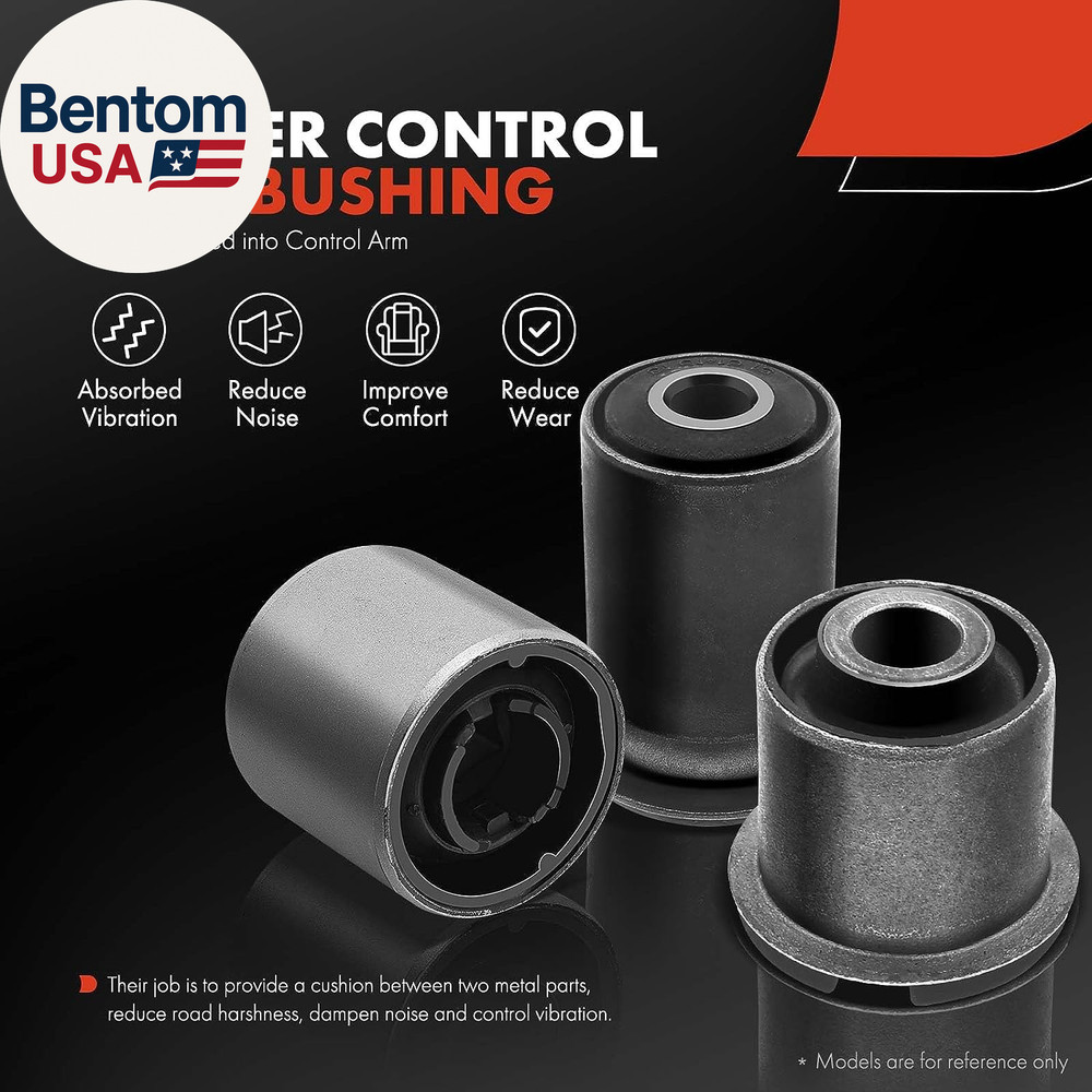 2 X Front Lower Control Arm Bushing Kit, Compatible with Nissan Frontier 2005-20
