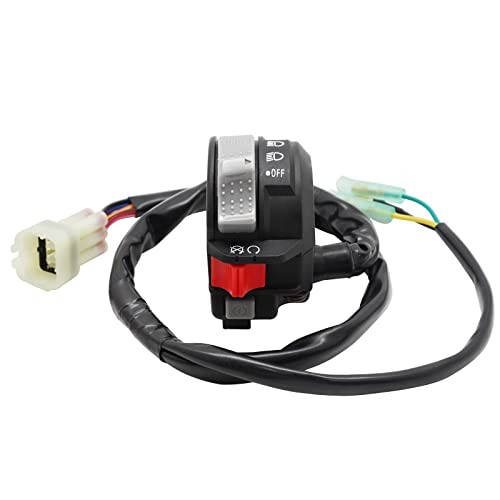 Handlebar Switch Control Start Stop Kill Headlight Button for Yamaha Breeze