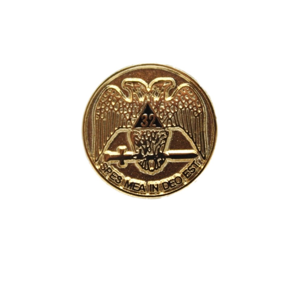 Scottish Rite 32nd Degree Masonic Button Covers Tux Set